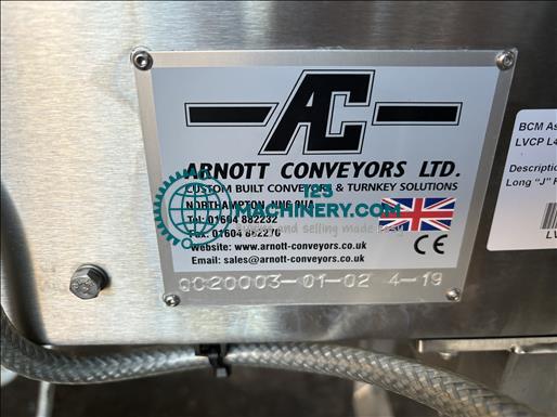 Показывать рекламу Arnott 90 degree conveyor