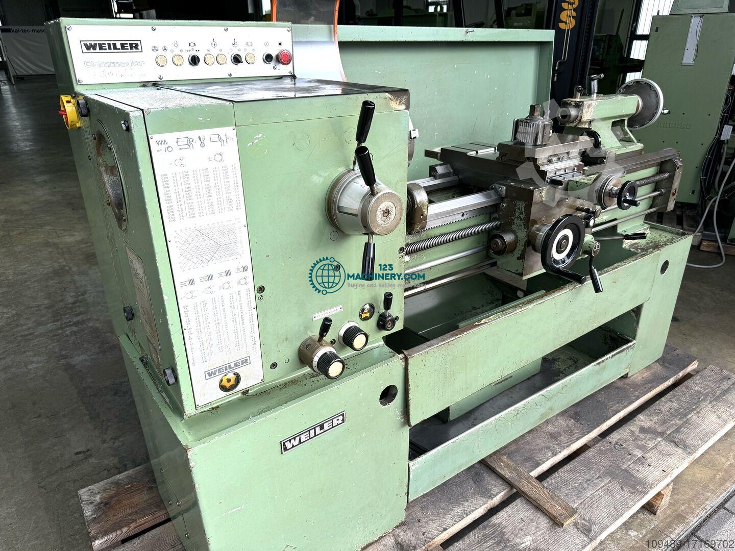 Afficher l`annonce WEILER COMMODOR L&Z Spindeldrehmaschine -Drehl