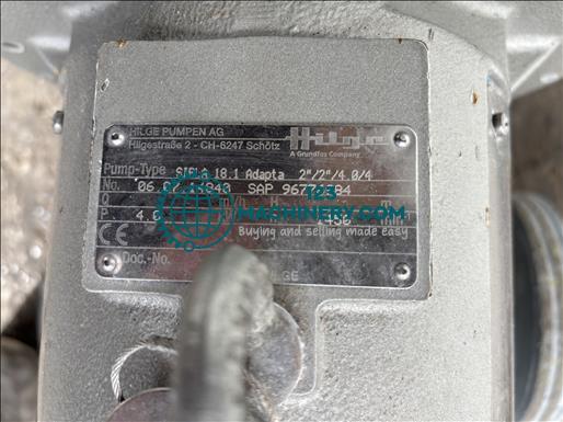 Hilge Sipla 18.1 Adapta Self priming centrifugal pump