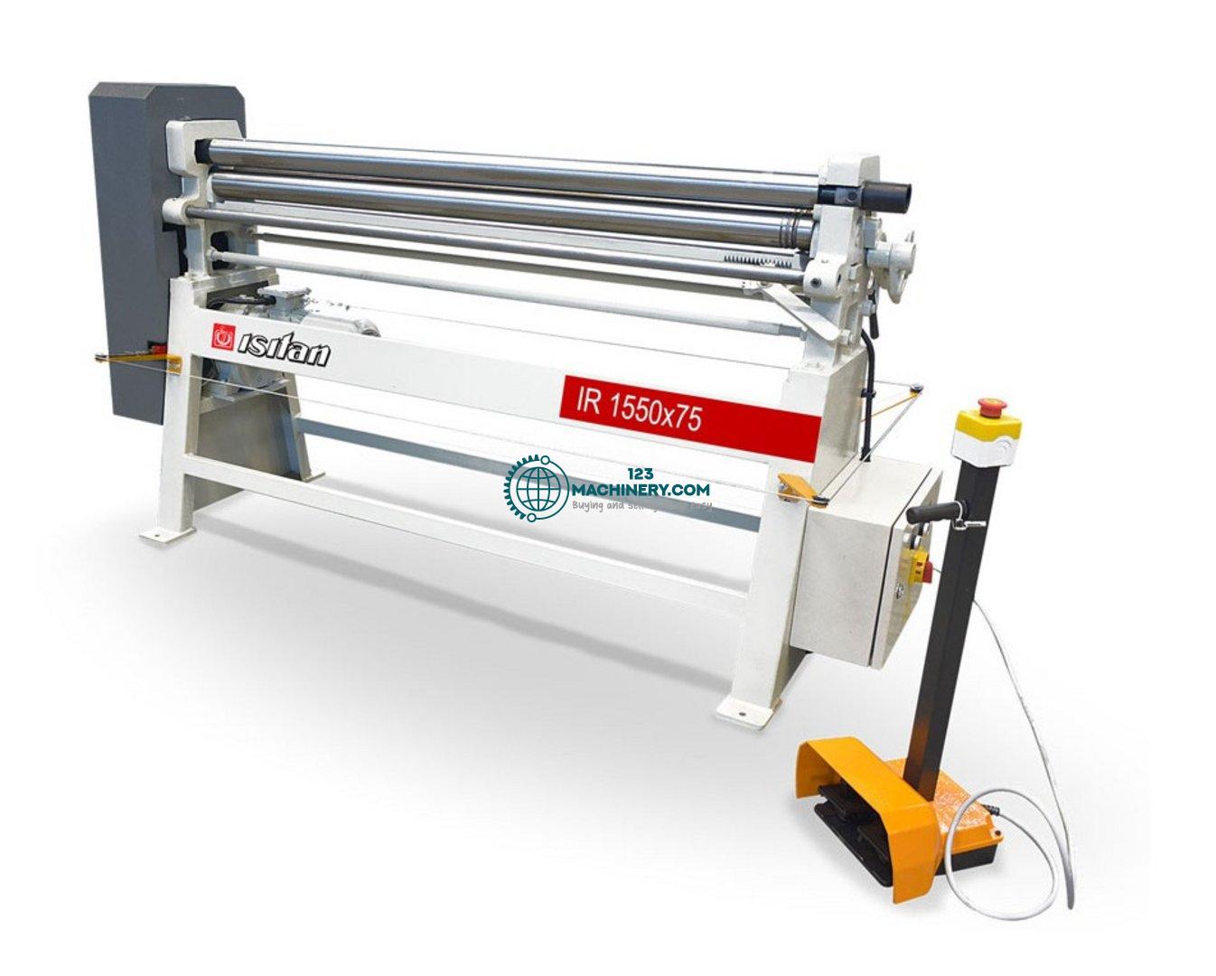 Motorized 3-roll plate bending machine HESSE by ISITAN IR 15