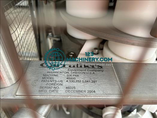 Carruthers Six-Pak 46000 Six station volumetric filler