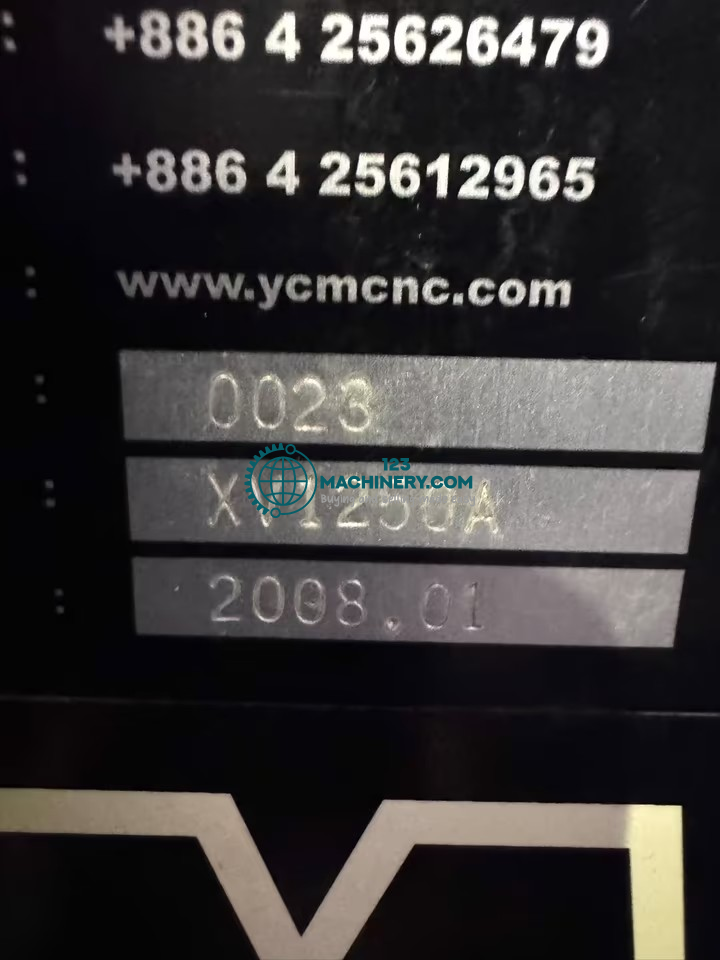 Vertikal Bearbeitungszentrum YCM XV 1250 A - Fanuc MPX 100 i