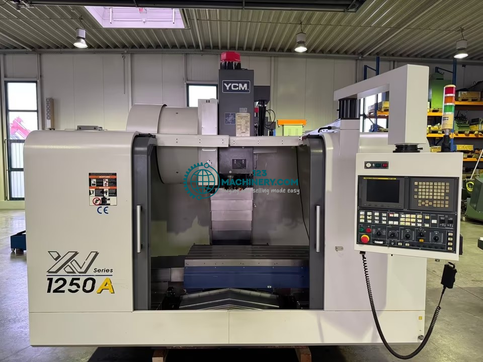 Vertikal Bearbeitungszentrum YCM XV 1250 A - Fanuc MPX 100 i