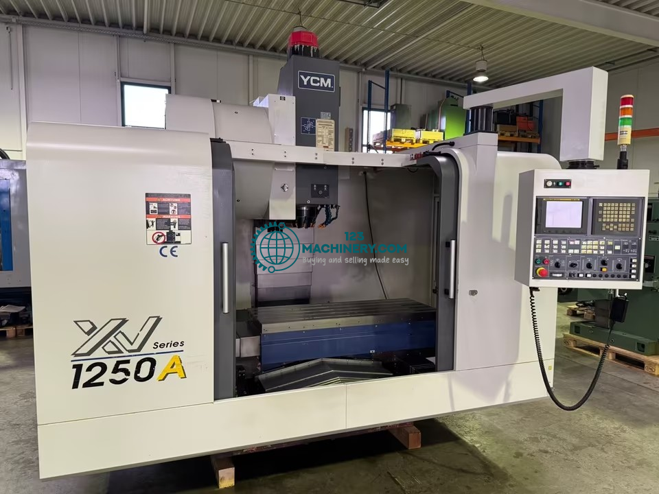 Vertikal Bearbeitungszentrum YCM XV 1250 A - Fanuc MPX 100 i