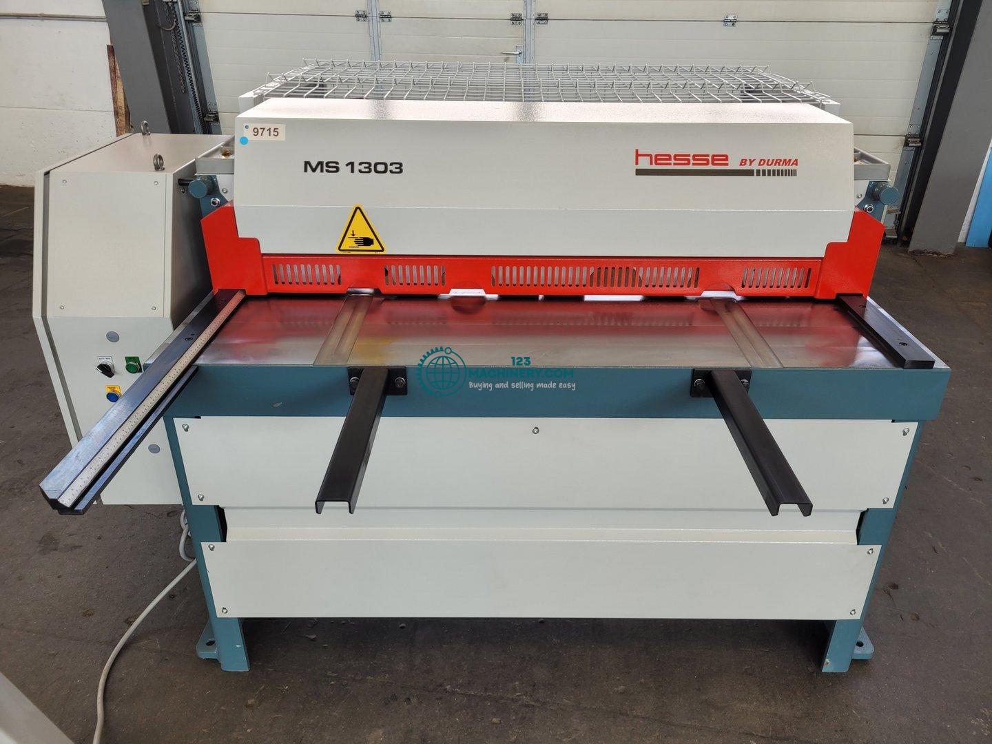Motorized plate shear HESSE by DURMA MS 1303