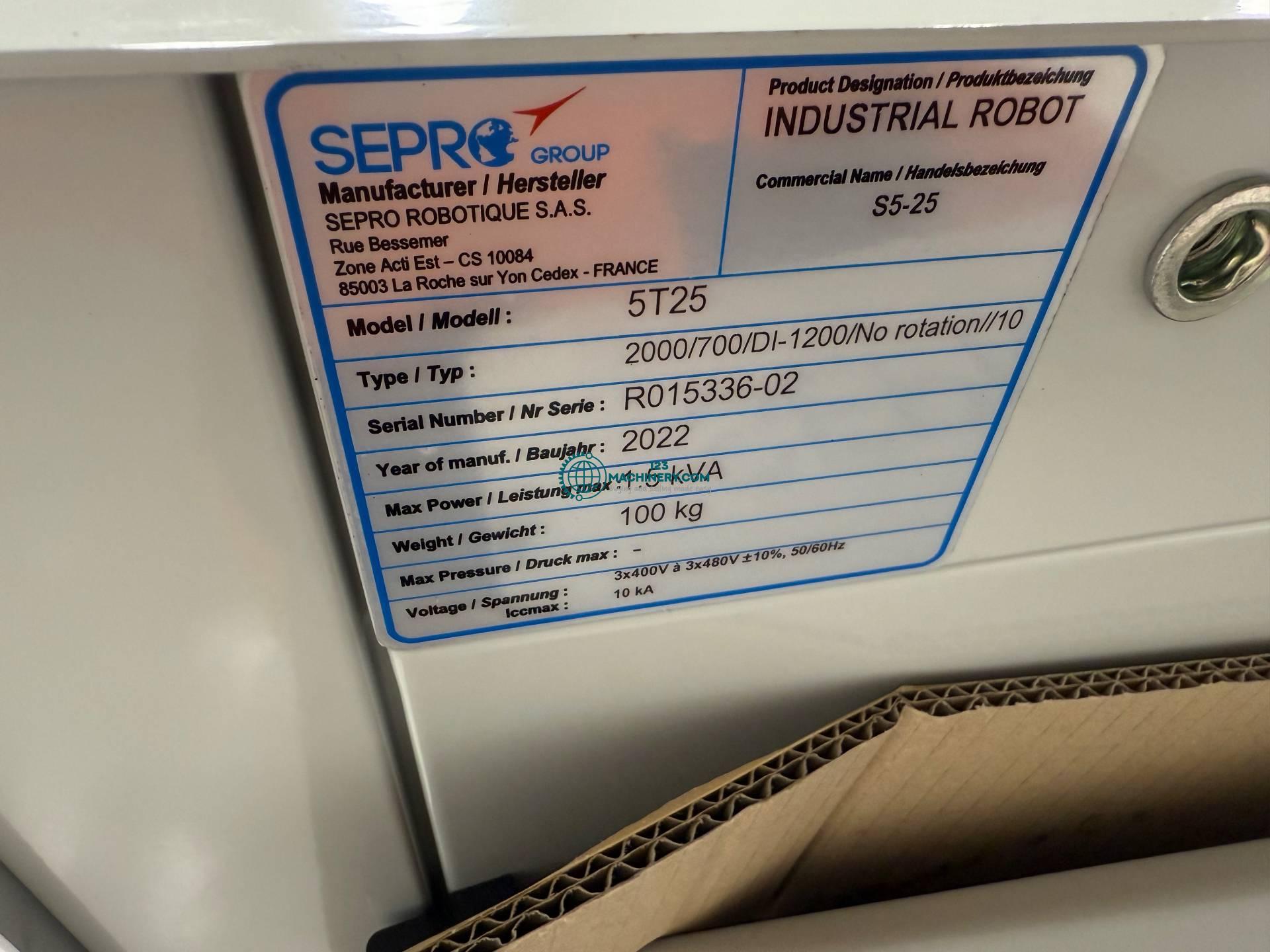 Used SEPRO 5 T25