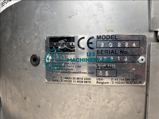 Russell Finex 30224 Vibratory separator