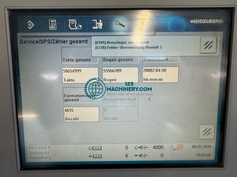 Heidelberg stitching line ST350