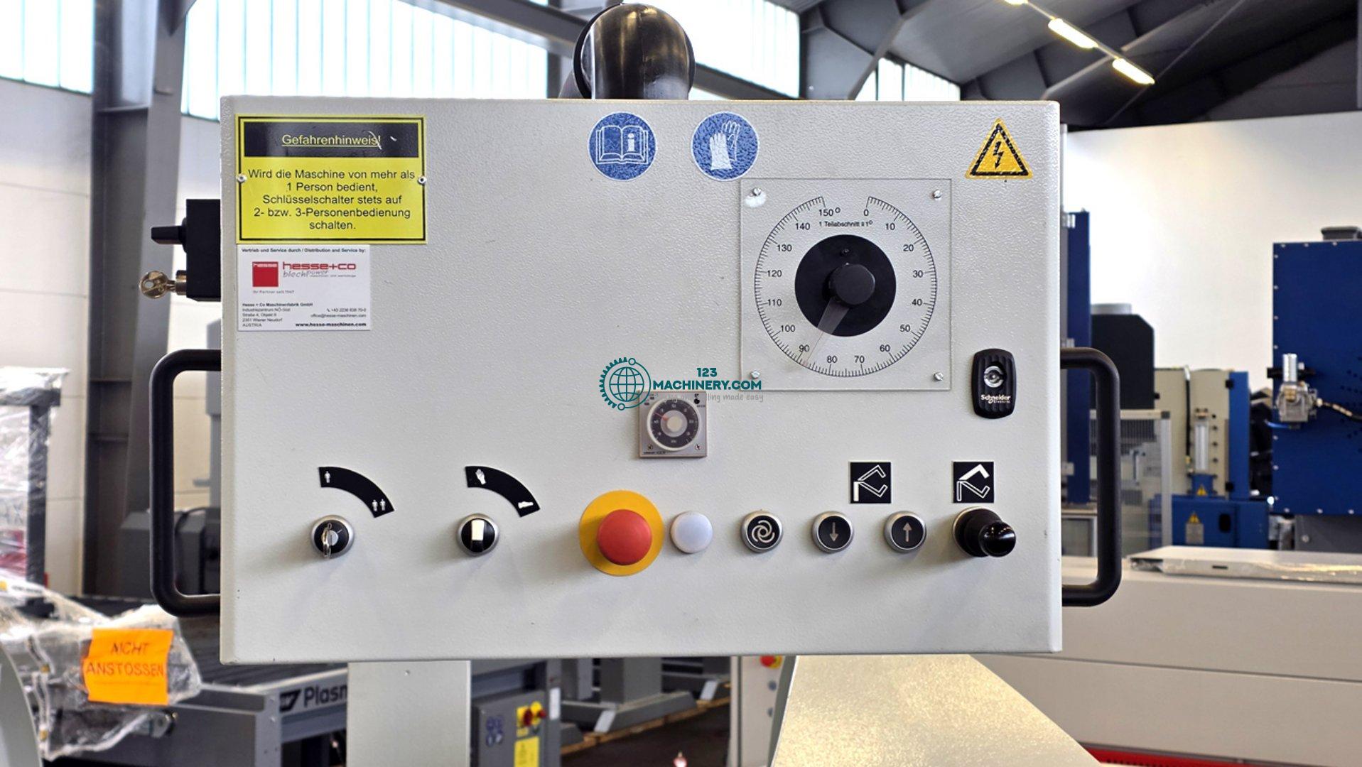 Hydraulic long folding machine BIEGEMASTER DURA 4.1,25