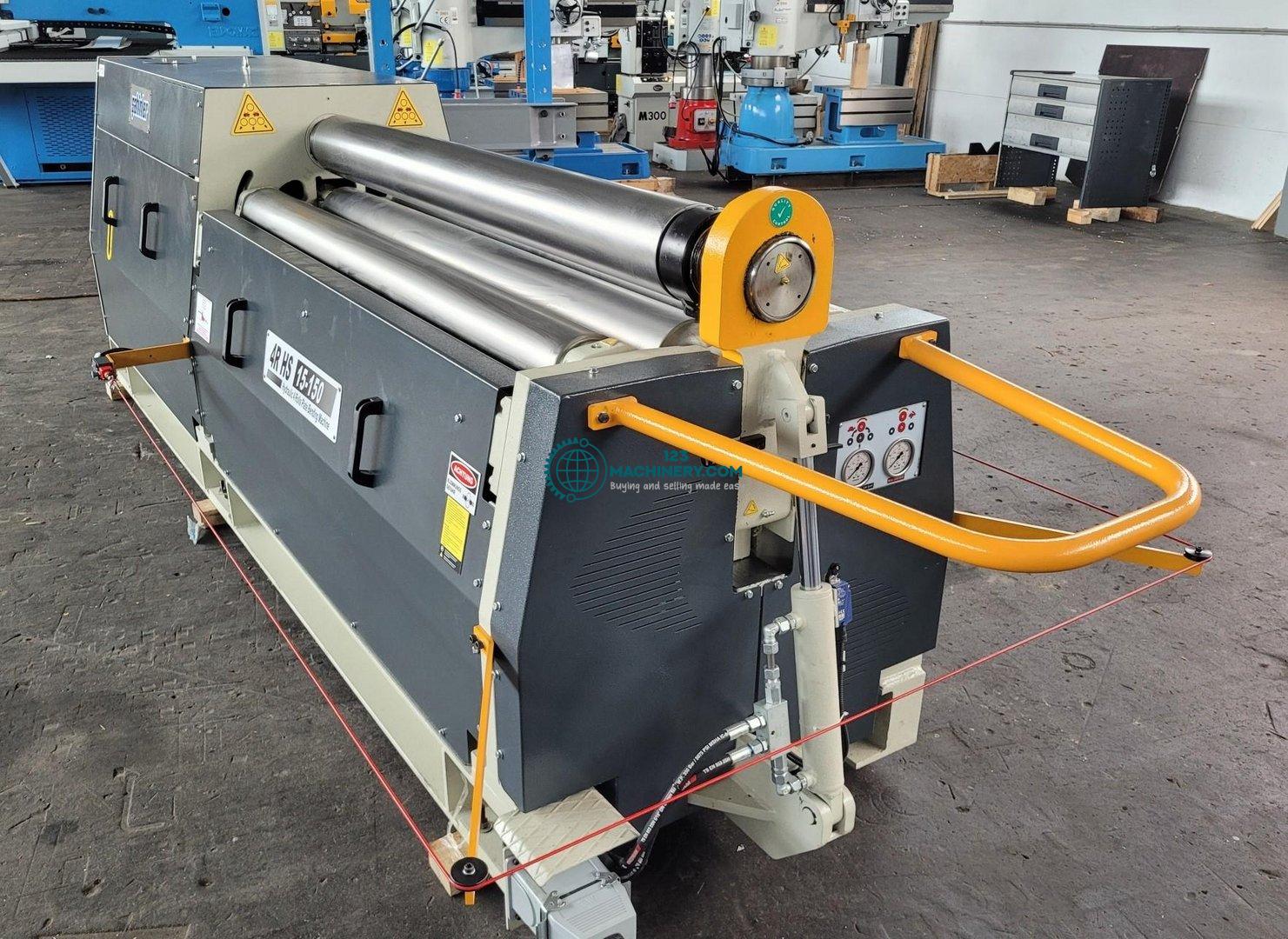 Hydraulic 4-roll plate bending machine HESSE by SAHINLER 4R 