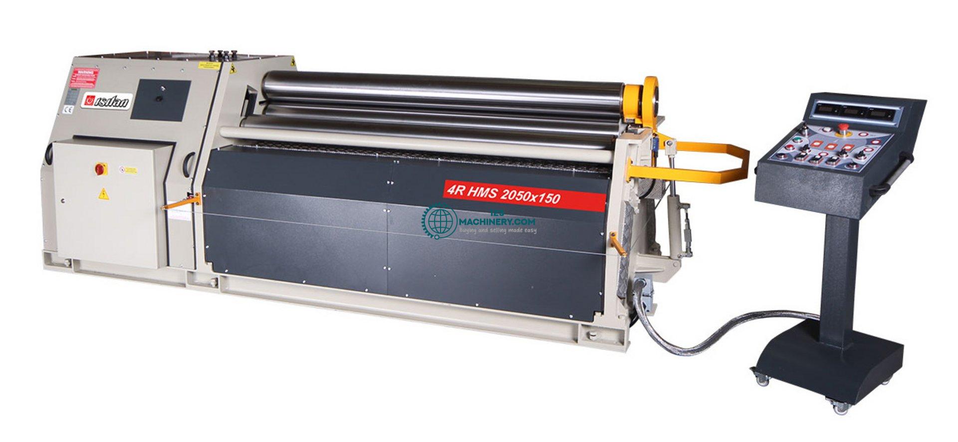 Motorized 4-roll plate bending machine HESSE by IS
