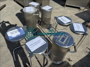 Teknomek Stainless bins