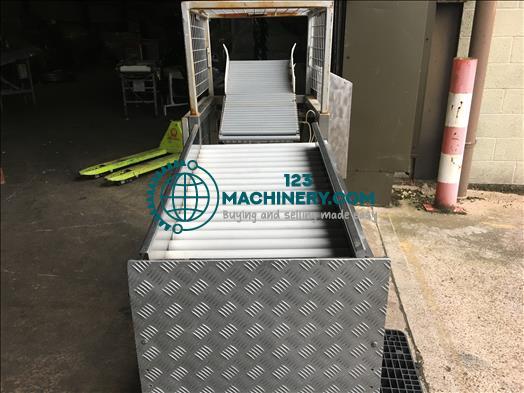 Newtec 5000C Checkweigher roller conveyor