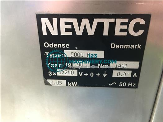 Newtec 5000C Checkweigher roller conveyor