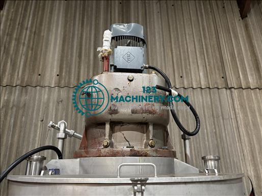 Show advert Tourell Gardner 1500L jacketed mixing vessel