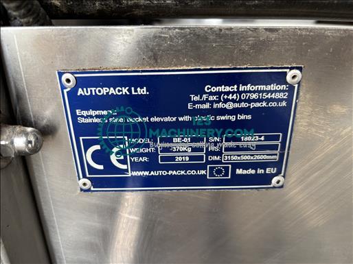 Autopack Bucket elevator conveyor