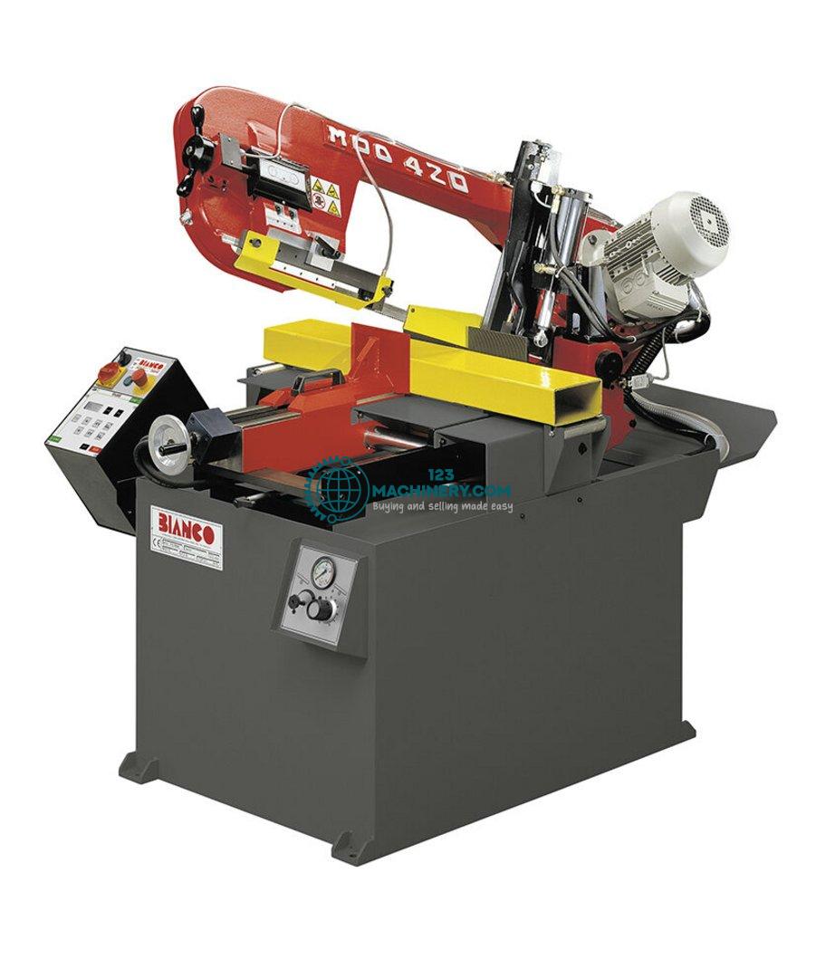 Semiautomatic band saw BIANCO 420 SA DS MS