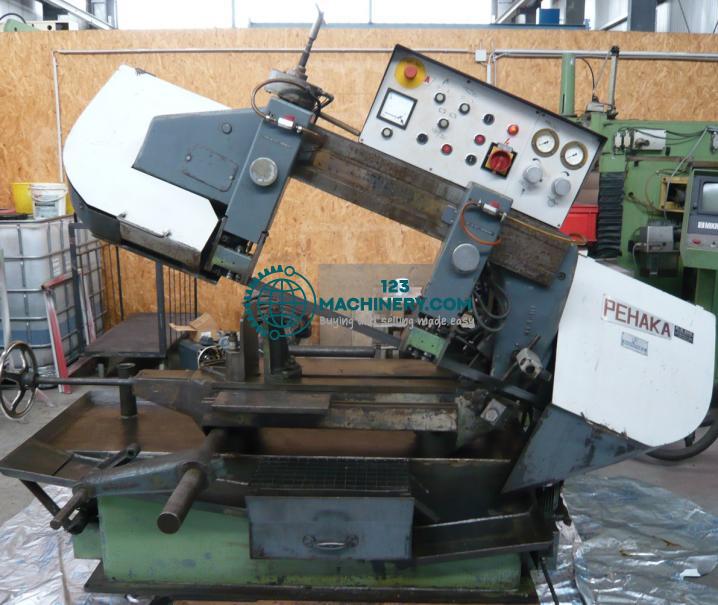 Show advert PEHAKA HS340 band-saw horiz.