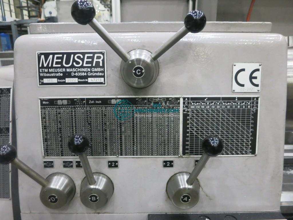Leit- und Zugspindeldrehmaschine