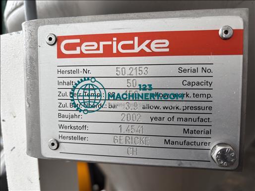 Gericke PTA50 Pneumatic conveying system