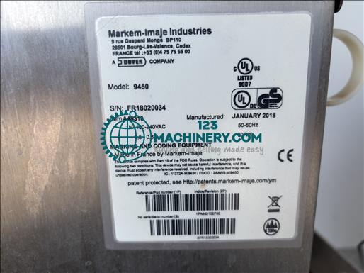 Markem Imaje 9450 Inkjet Coder