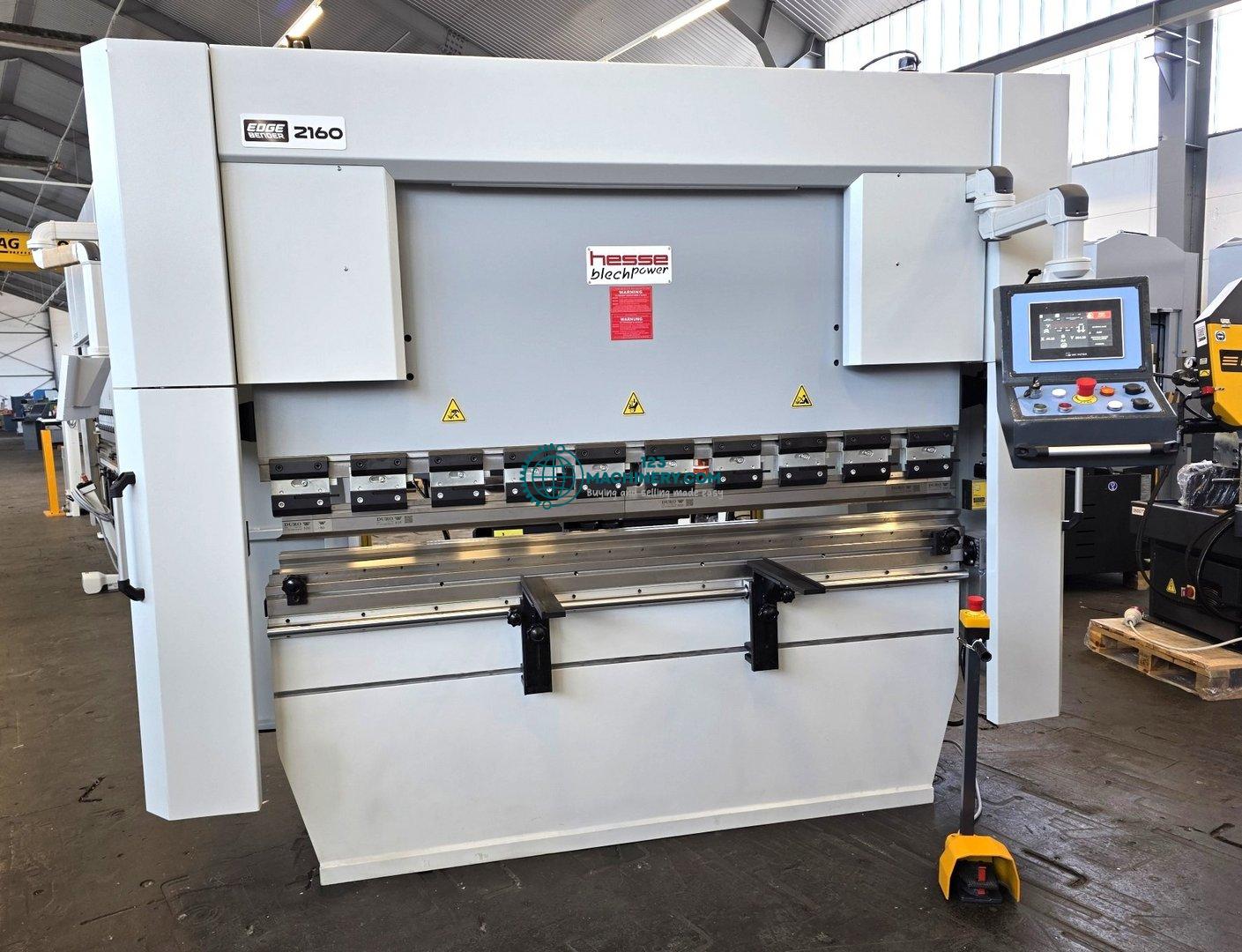 Hydraulic NC press brake HESSE by ISITAN Edgebender 2160