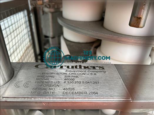 Inserat anzeigen Carruthers Six-Pak 46000 Six station volumetric filler