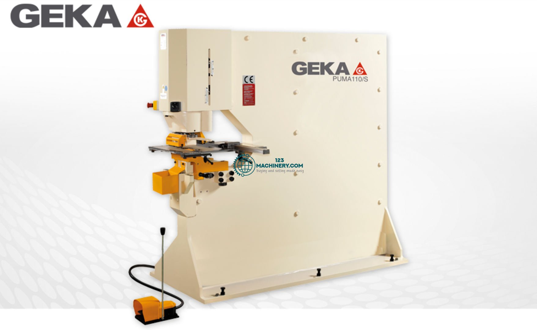 Hydraulic punching machine GEKA PUMA 110 S