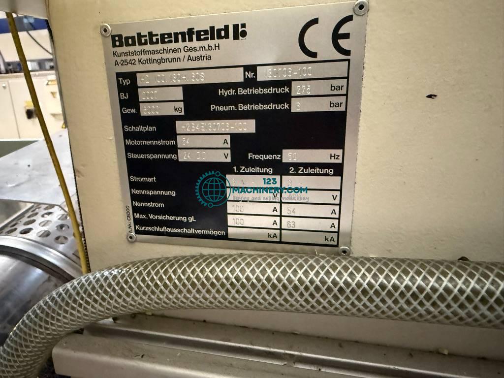Used BATTENFELD H2 100/130H/60S 2K Co-Injection