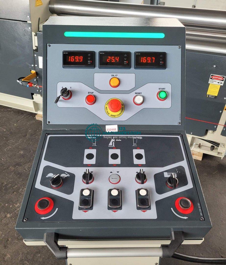 Mostrar anuncio Hydraulic 4-roll plate bending machine HESSE by SA