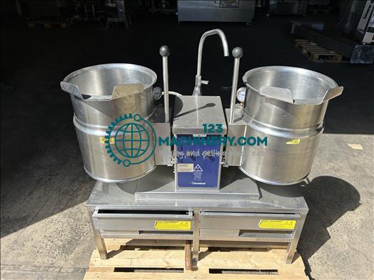 Afficher l`annonce Cleveland TKET-6-T Twin cooking kettle