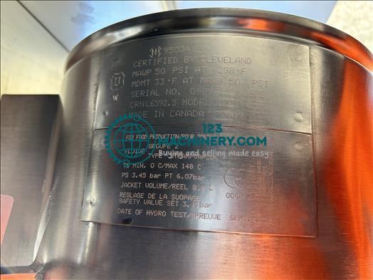 Afficher l`annonce Cleveland TKET-6-T Twin cooking kettle