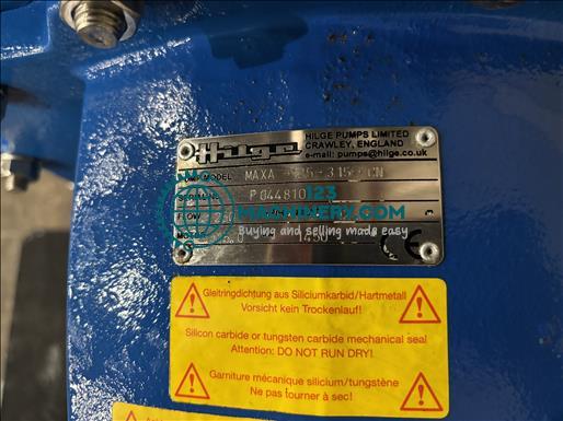 Hilge MAXA 125-315-CN Centrifugal Pump