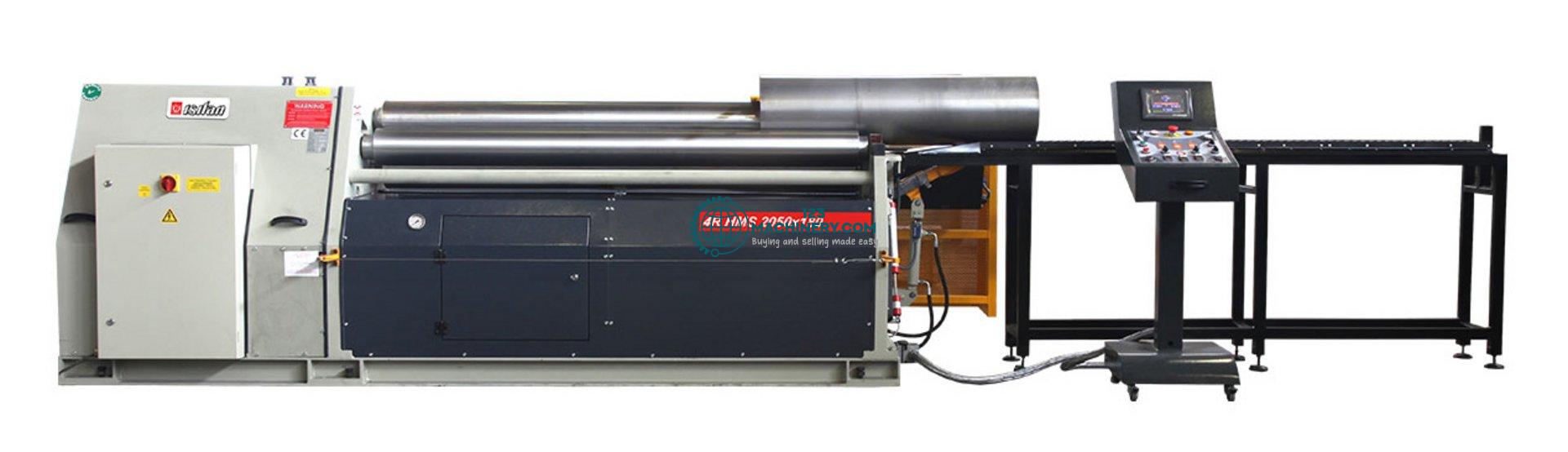 Motorized 4-roll plate bending machine HESSE by IS