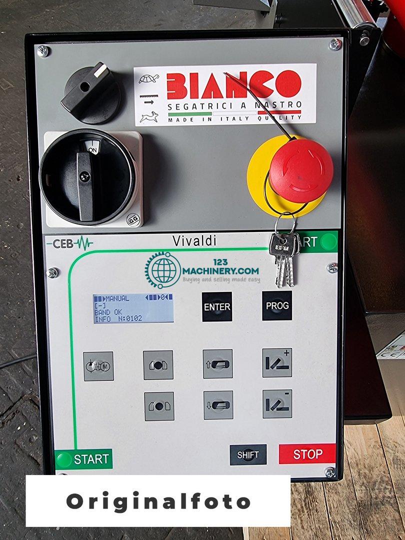 Semiautomatic band saw BIANCO 370 SA DV