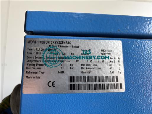 Worthington Creyssensac RLR208B500G10 Air compress