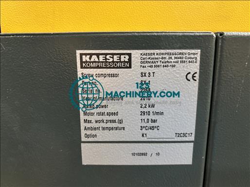 Kaeser SX3T Air compressor