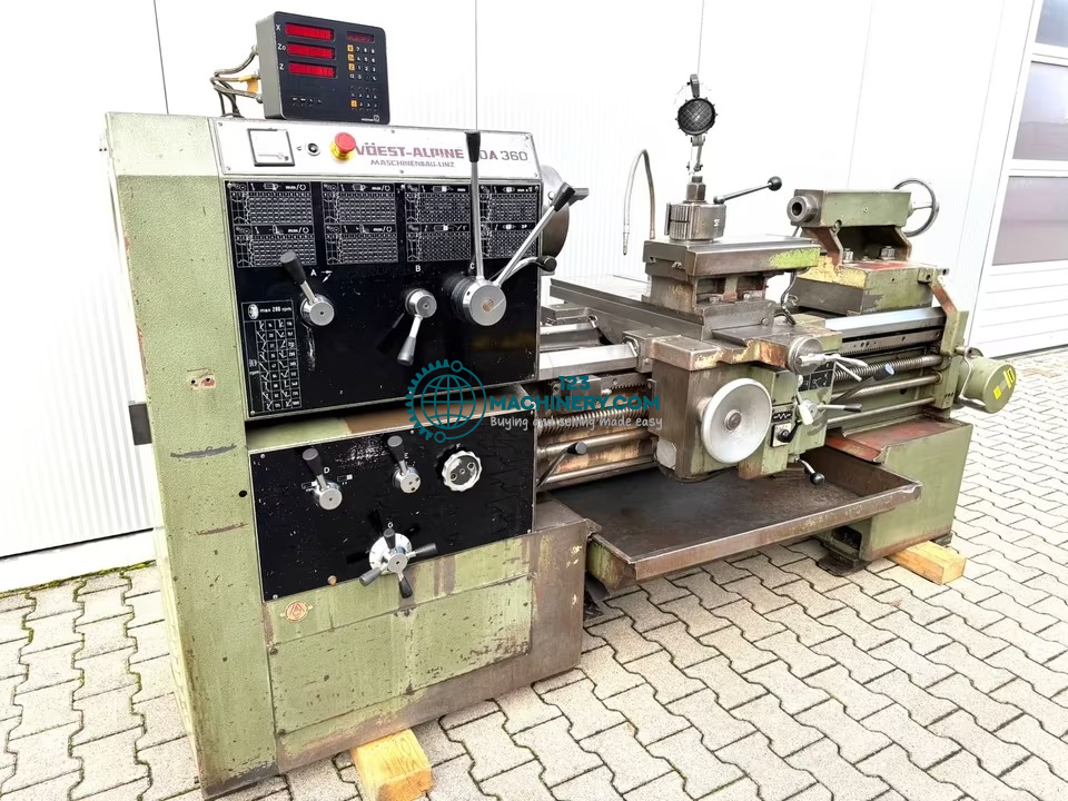 VOEST DA 360 - Leit & Zugspindeldrehmaschine -Heidenhain
