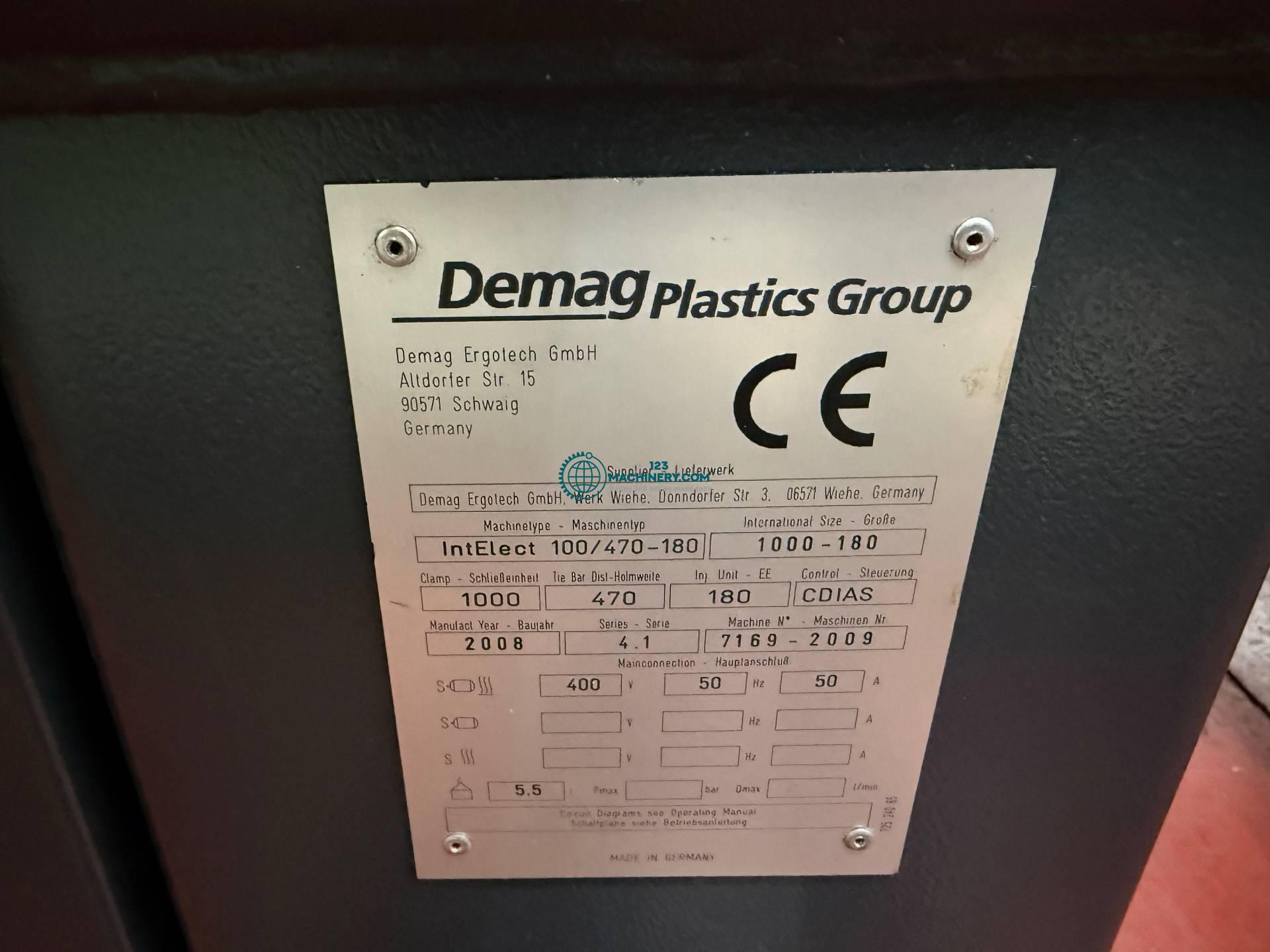 Used DEMAG IntElect 100/470-180 NC5