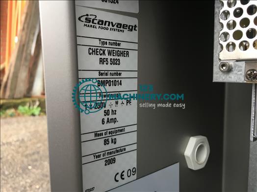 Scanvaegt RF5 checkweigher