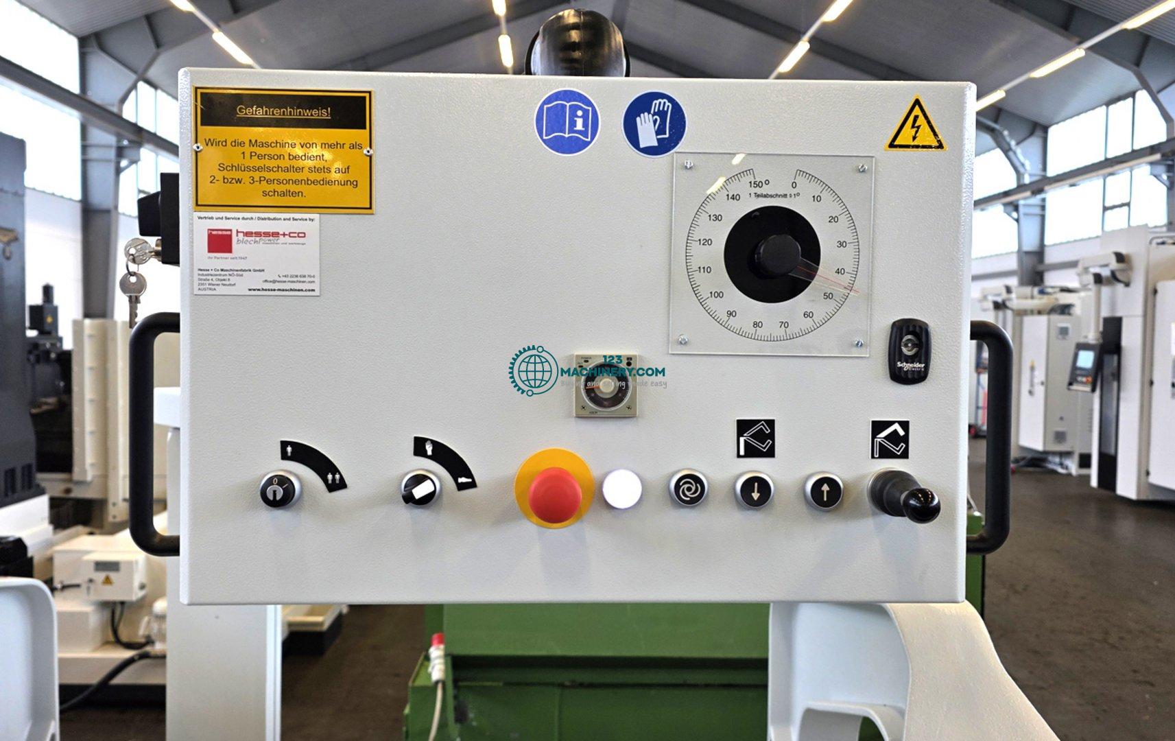 Hydraulische Langabkantmaschine BIEGEMASTER BMTH 6.1,25