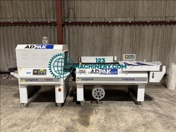 SMIPack FP870A L sealer and shrink tunnel