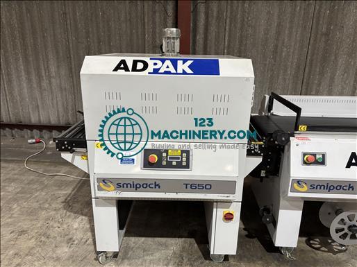 SMIPack FP870A L sealer and shrink tunnel
