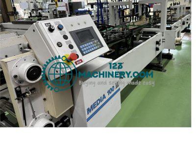 FOLDING GLUING MACHINE BOBST MEDIA 100 III-A2, 200