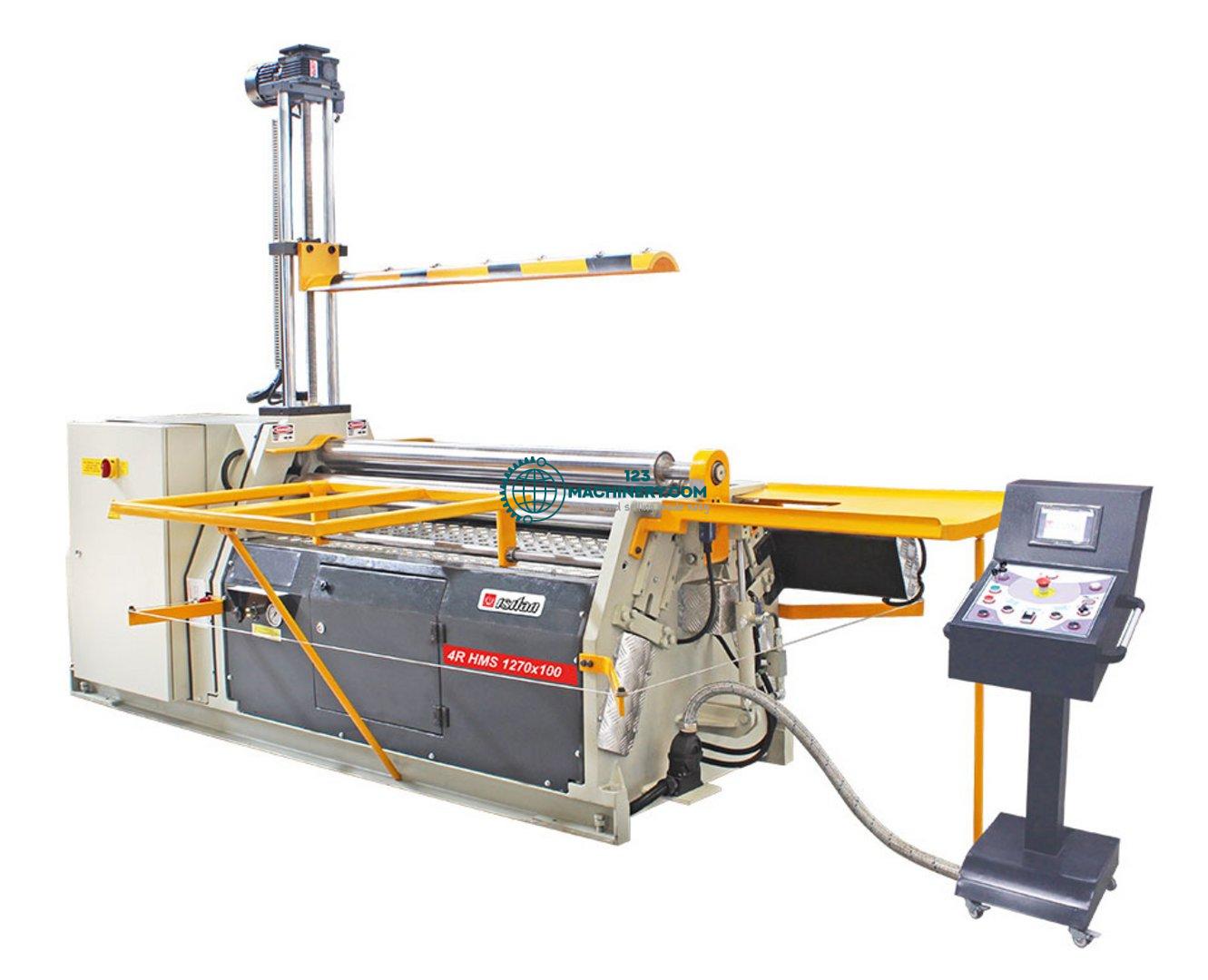 Motorized 4-roll plate bending machine HESSE by IS