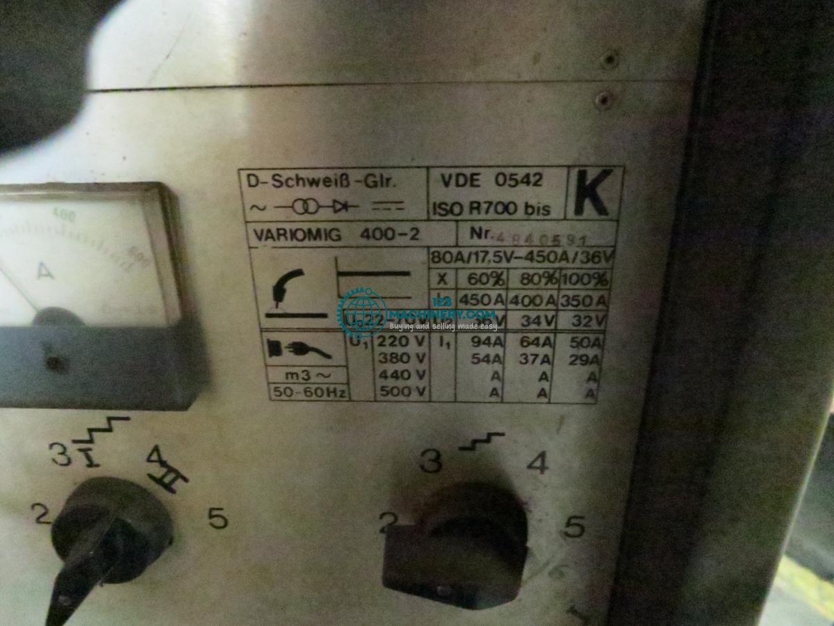 Mostrar anuncio Schweißanlage