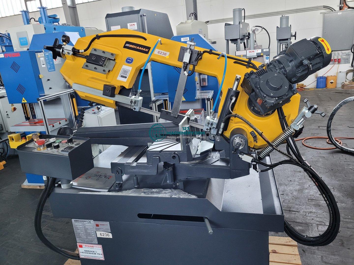 Pokaż ogłoszenie Semiautomatic band saw HESSE by BEKA-MAK BMSY 270