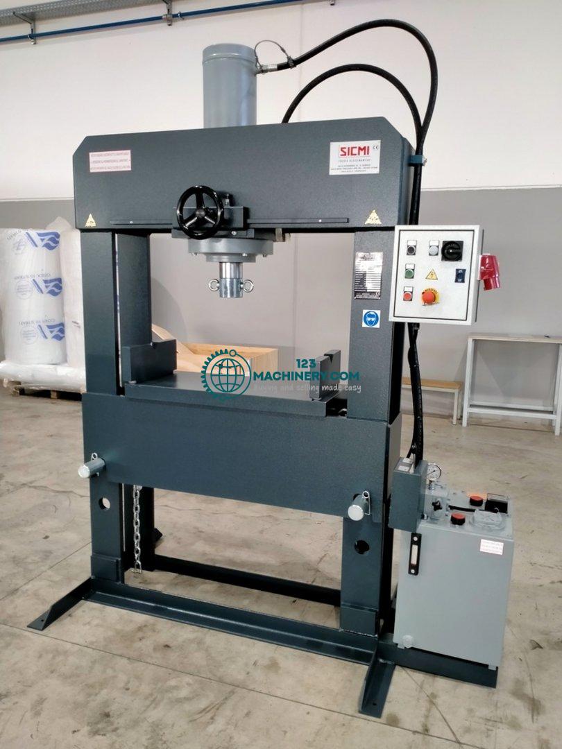 Показывать рекламу Hydraulic workshop press SICMI PSS 100 M