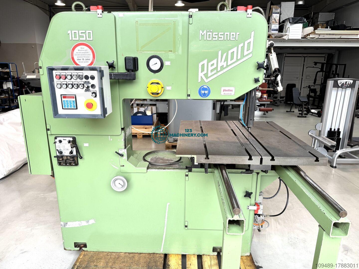 Toon advertentie Mössner Rekord SFF 1050 Vertikalbandsäge