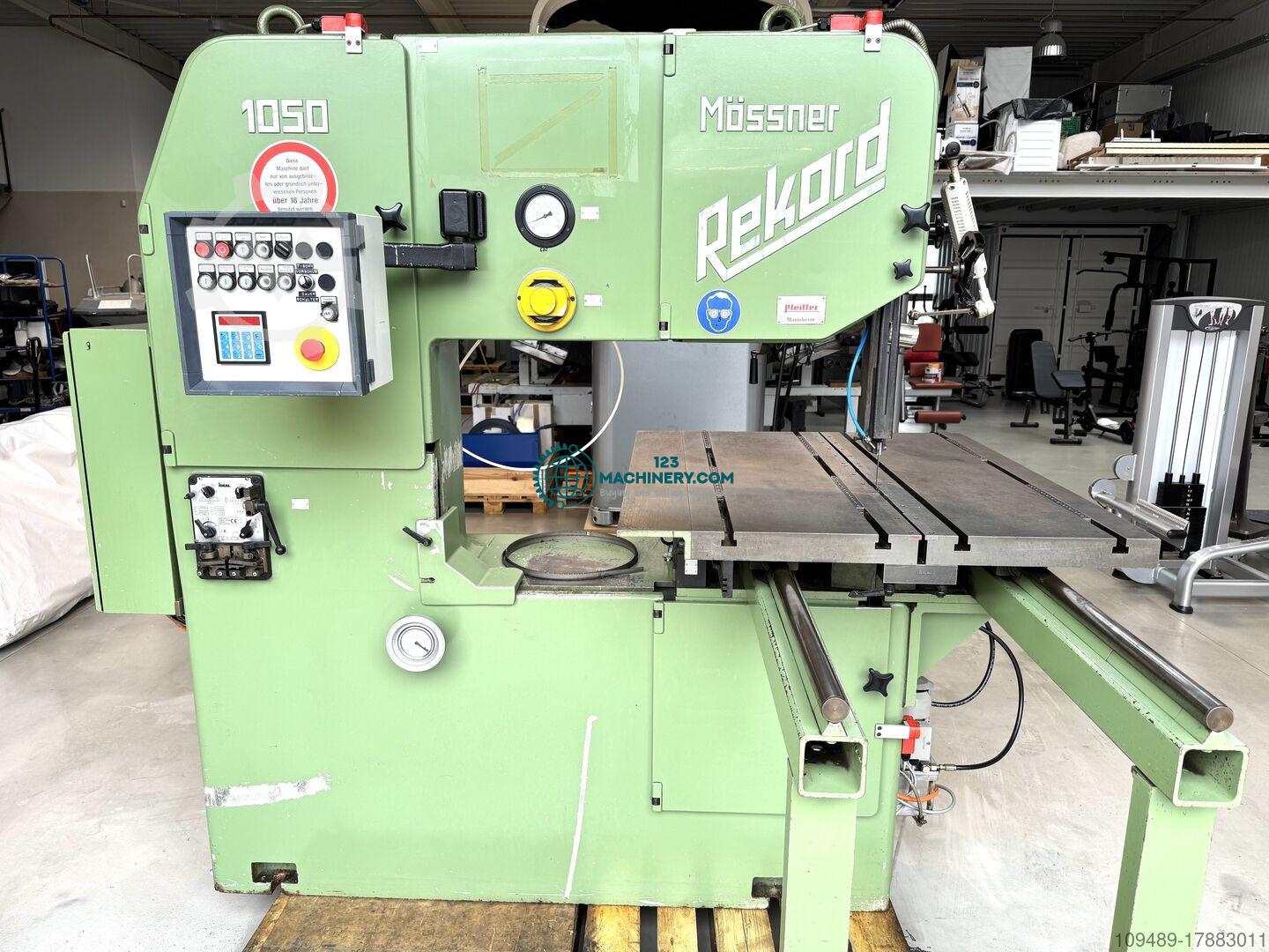 Toon advertentie Mössner Rekord SFF 1050 Vertikalbandsäge